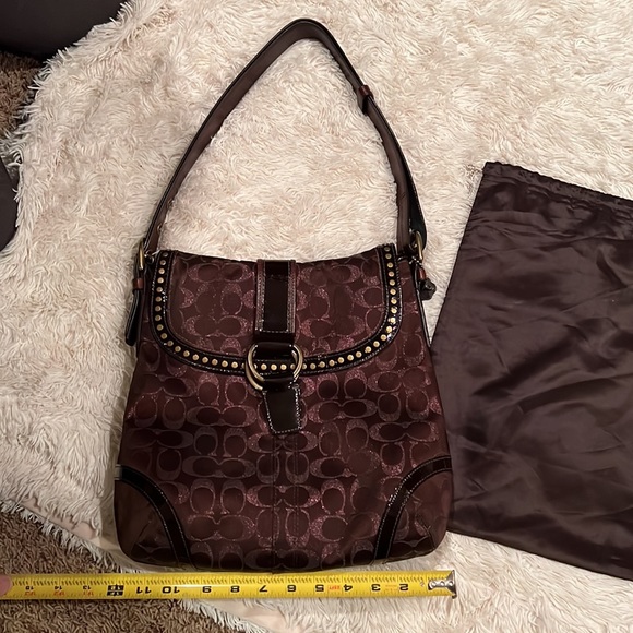 Vintage signature coach handbag - Picture 8 of 8